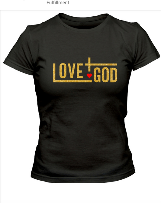 Black Love God T-shirt