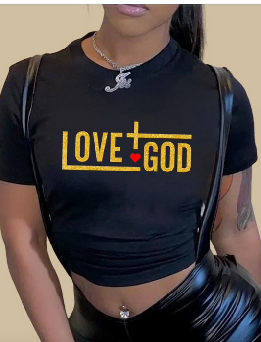 Black Love God T-shirt